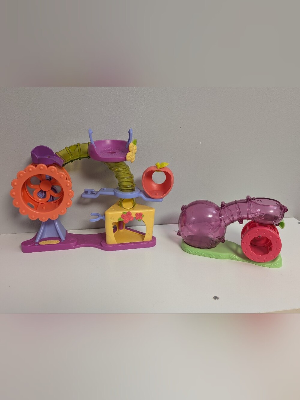 Littlest Pet Shop Hamster And Mouse Playset, No Pets Vintage Hasbro